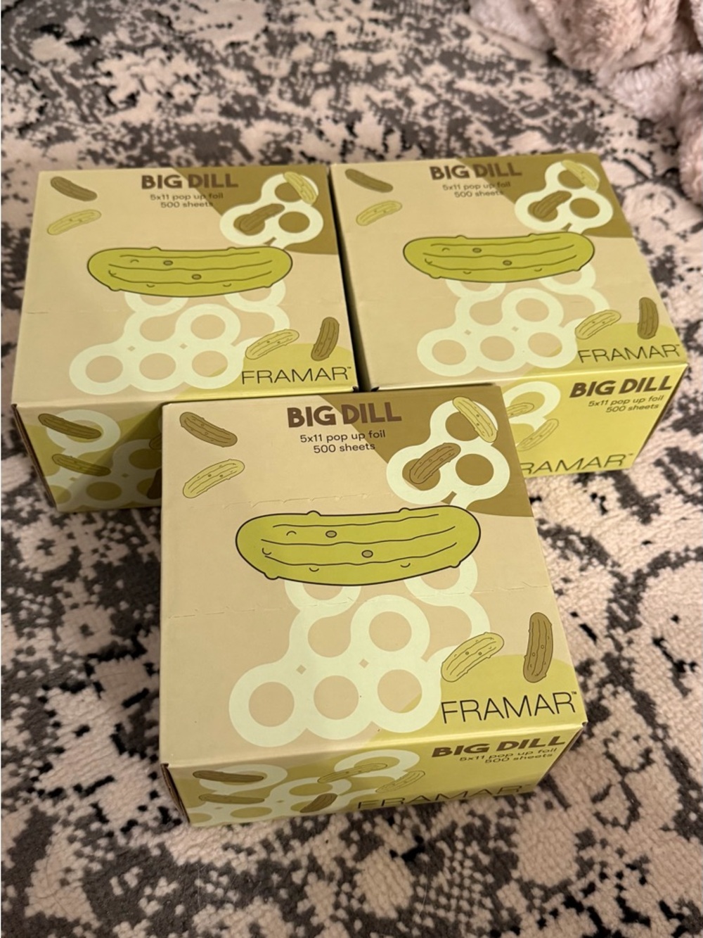 Big Dill 5x11 Pop Up Foil Sheets – Green